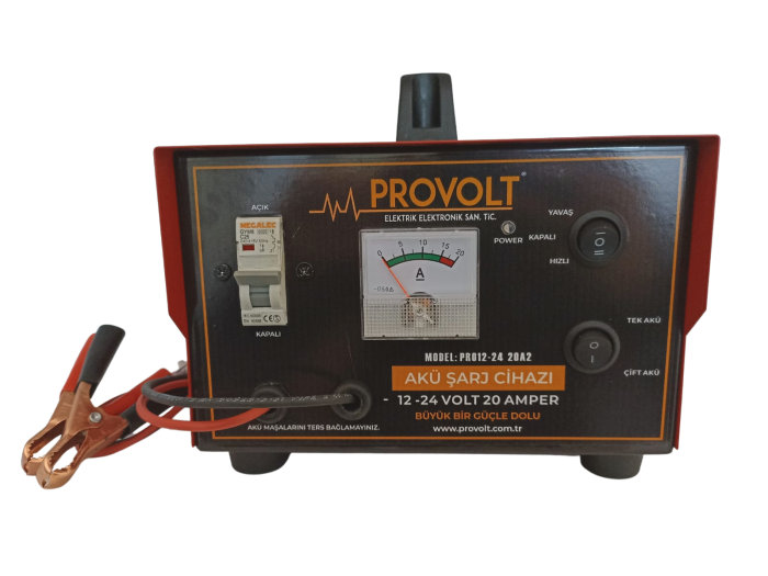12 24 volt akü şarj cihazı