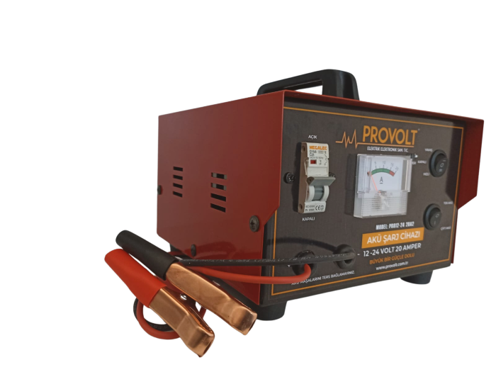 12 24 volt akü şarj cihazı