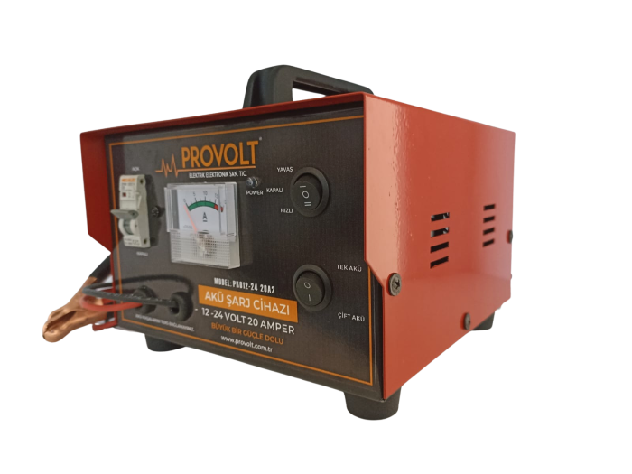 12 24 volt akü şarj cihazı