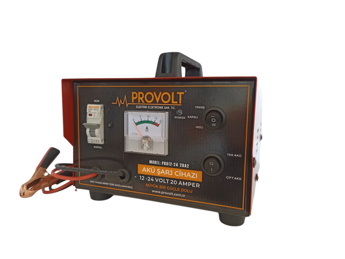12 24 volt akü şarj cihazı